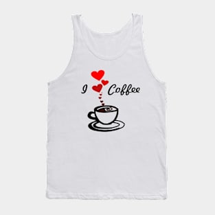 I love coffee design Tank Top